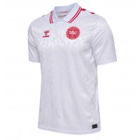 Camisa de time de futebol Dinamarca Replicas 2º Equipamento Europeu 2024 Manga Curta